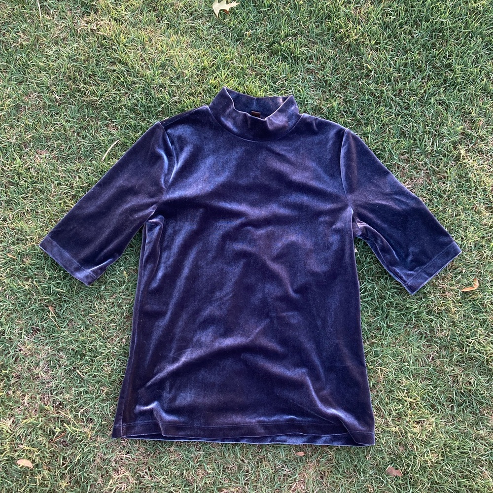 Velvet blouse
